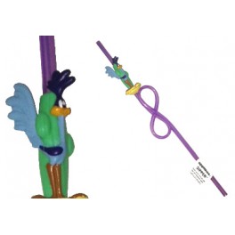 Roadrunner Silly Sipper Straw