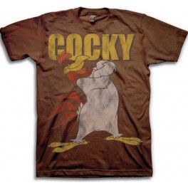 Foghorn Leghorn Cocky Vintage Style Adult T-Shirt Foghorn Leghorn Cocky Vintage Style Adult T-Shirt