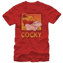 Foghorn Leghorn Cocky Adult T-shirt