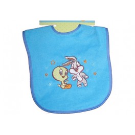 Baby Looney Tunes Terry Applique Bib (Tweety and Bugs Bunny) Baby Looney Tunes Terry Applique Bib (Tweety and Bugs Bunny)
