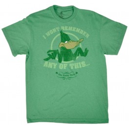 Daffy Duck I Won't Remember Any Of Ths Adult T-Shirt Daffy Duck I Won't Remember Any Of Ths Adult T-Shirt