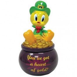 Tweety Heart of Gold Trinket Box