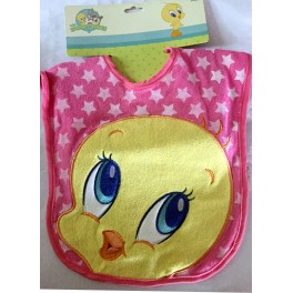 Baby Looney Tunes Tweety Deluxe Terry Bib Baby Looney Tunes Tweety Deluxe Terry Bib