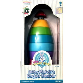 Baby Marvin the Martian Rocket Stacker Baby Marvin the Martian Rocket Stacker