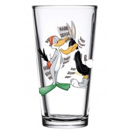 Daffy and Bugs Bunny "Toon Tumblers" Pint Glass