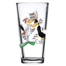 Daffy and Bugs Bunny "Toon Tumblers" Pint Glass Daffy and Bugs Bunny "Toon Tumblers" Pint Glass