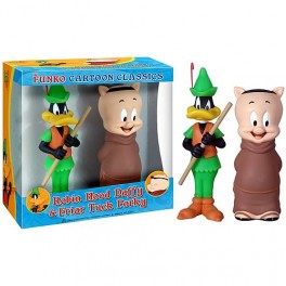 Robin Hood Daffy Duck and Porky Pig Vinyl Figures